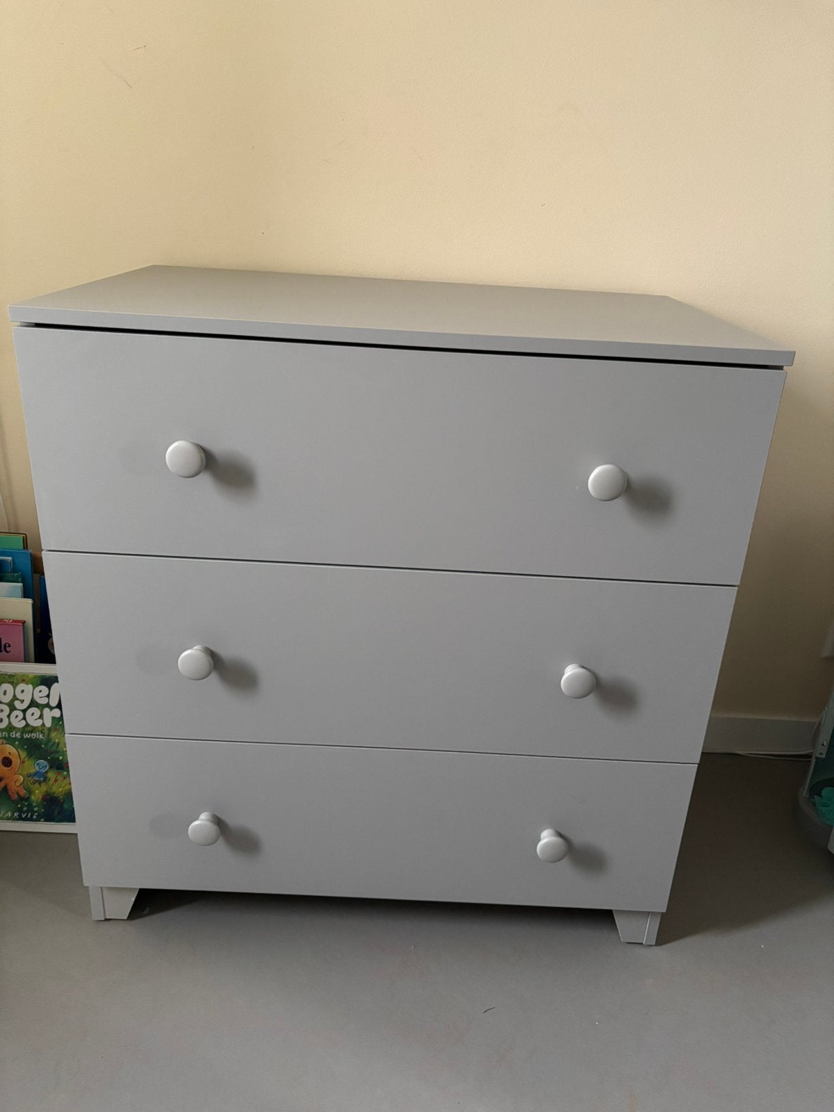 Europe Baby Sarah Commode Grijs, Ophalen, 50 tot 70 cm, 90 tot 105 cm, 100 cm of meer