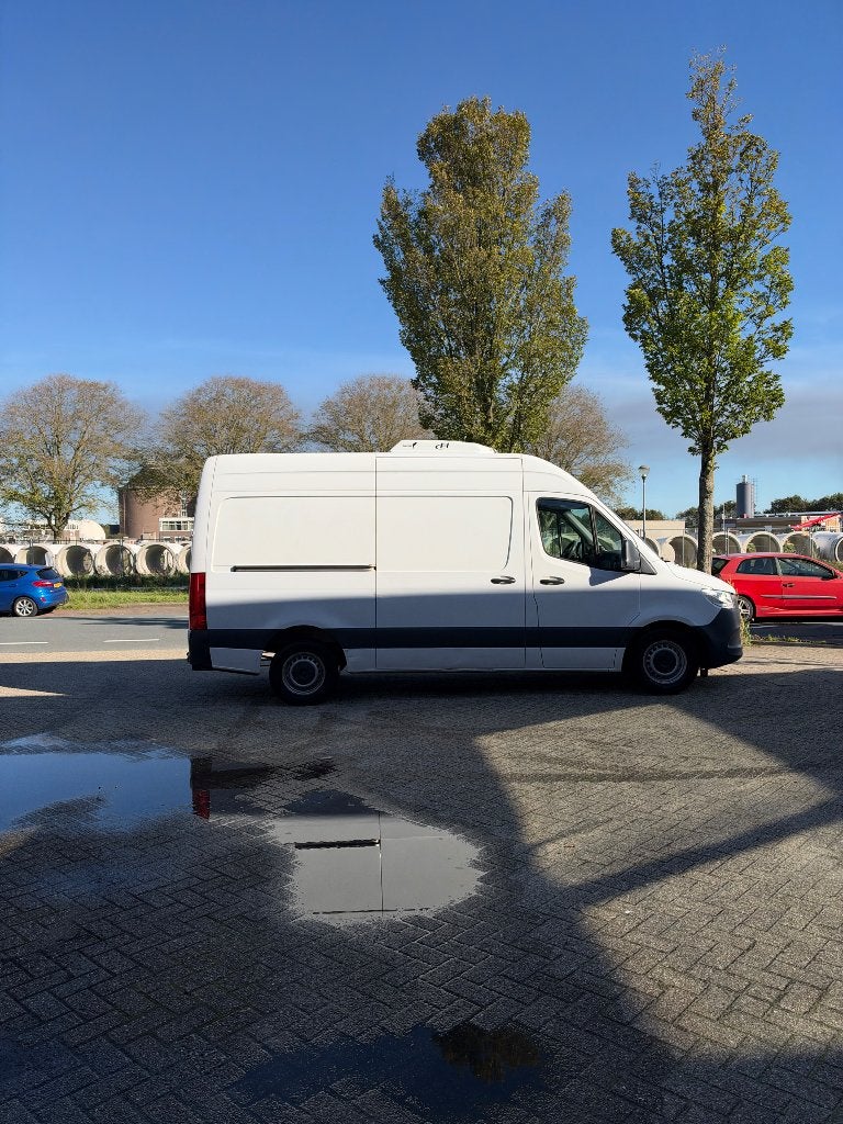 Mercedes-Benz Sprinter GB 317 CDI 170pk L2 RWD 9G-TRONIC, Auto's, Automaat, 4 cilinders, Wit, Mercedes-Benz