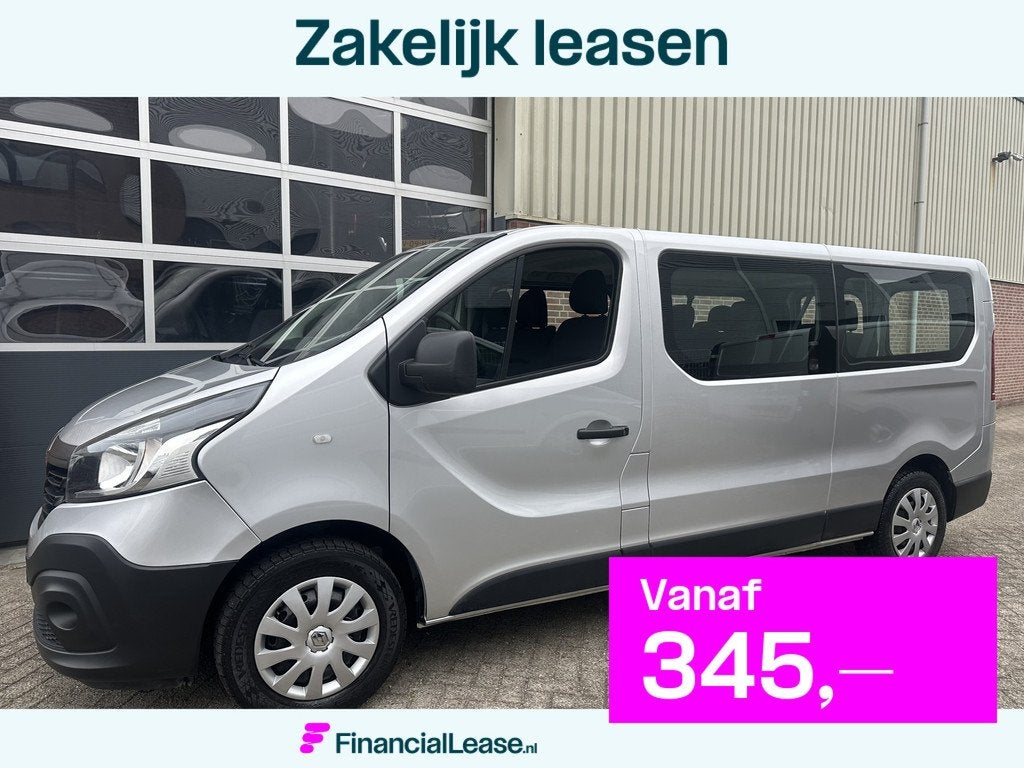 Renault Trafic Passenger 1.6 dCi L2 9 persoons 23950 incl. B, Voorwielaandrijving, Stof, Gebruikt, 122 pk