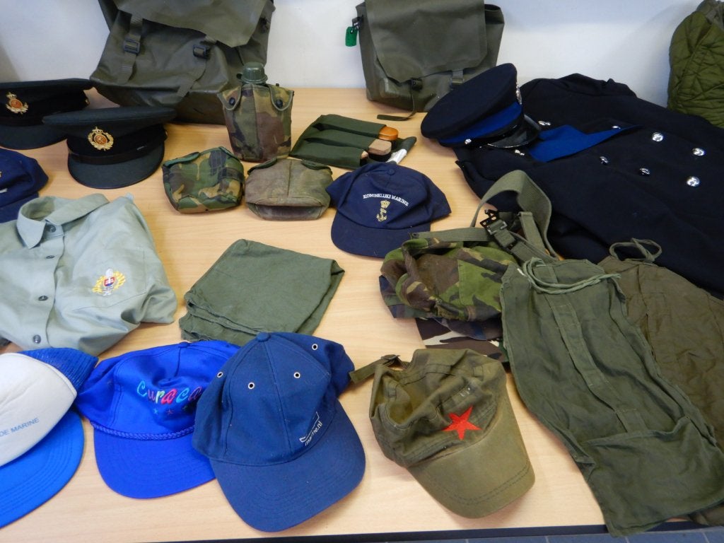 militaria leger helm webbing kleding, Ophalen, Overige soorten, Nederland, Helm of Baret