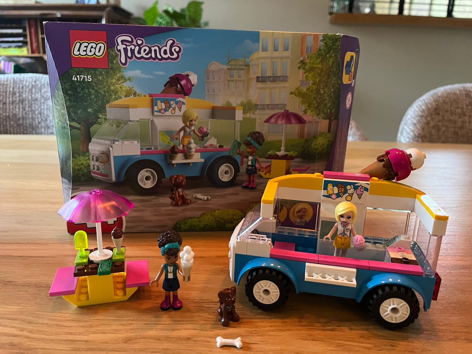 Lego Friends ijswagen, Lego, Friends, Ophalen of Verzenden, Zo goed als nieuw
