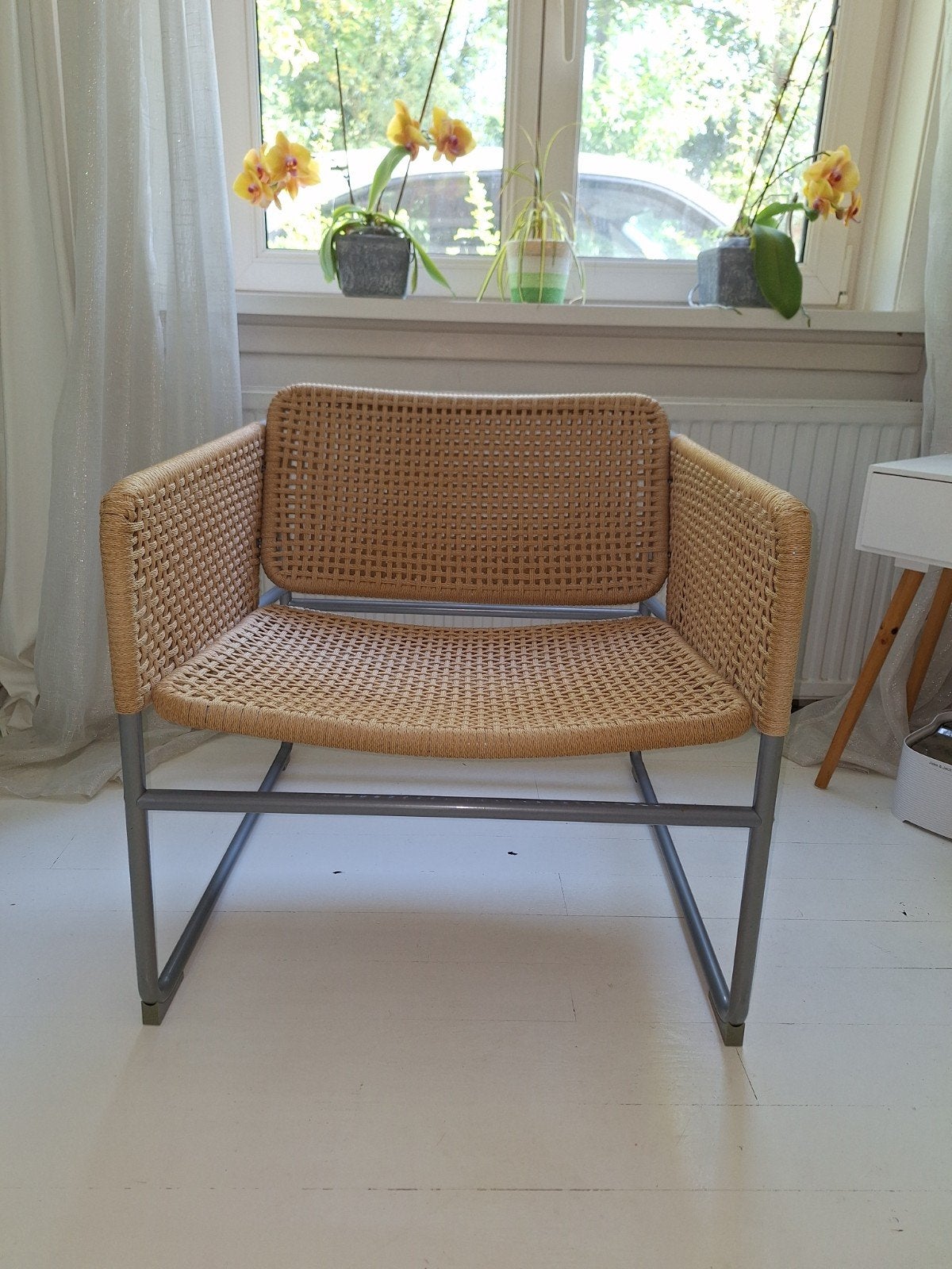 Set van 2 Industriell  stoelen (Piet Hein Eek voor IKEA), Ophalen, Twee, Bruin, Overige materialen