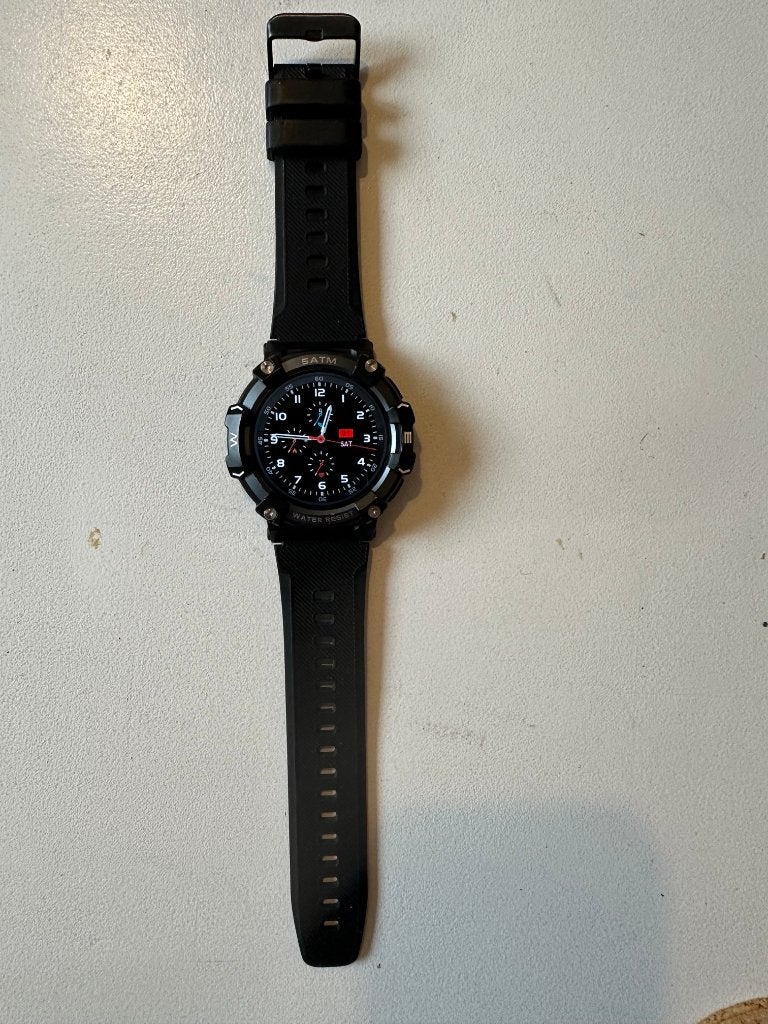 smartwatch, Afstand, Zwart, IOS, Ophalen of Verzenden