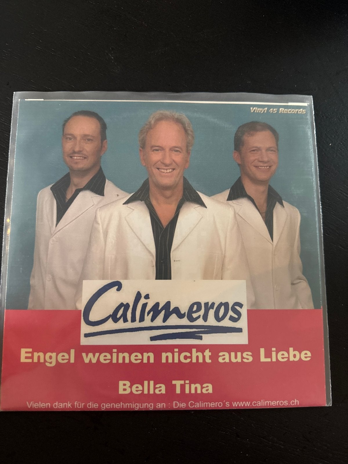 Calimeros - Engel weinen nicht aus Liebe / Bella Tina, Cd's en Dvd's, Gebruikt, 7 inch, EP, Schlager