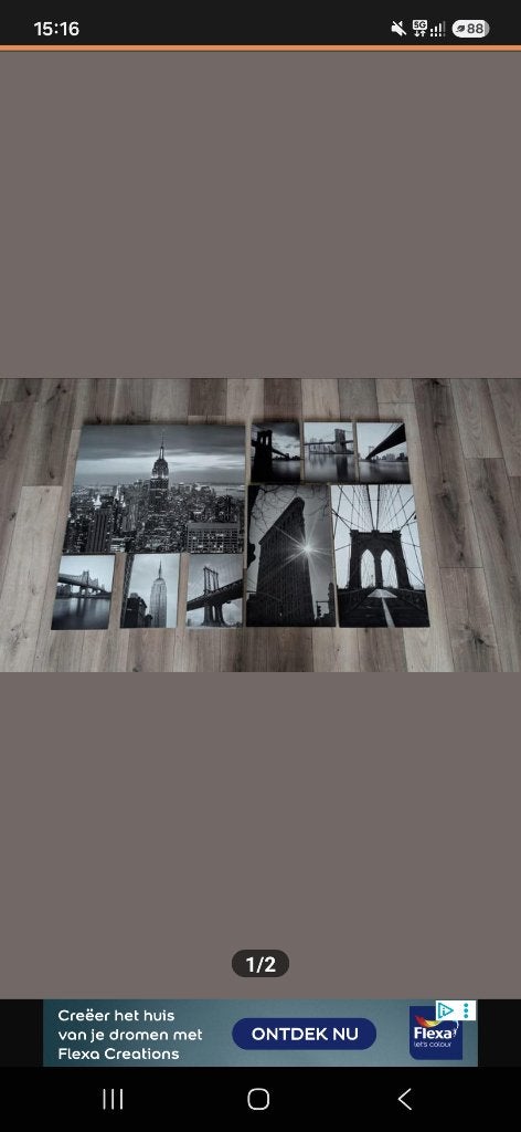 New york fotos, Ophalen, 1980 tot heden, Zo goed als nieuw, Foto