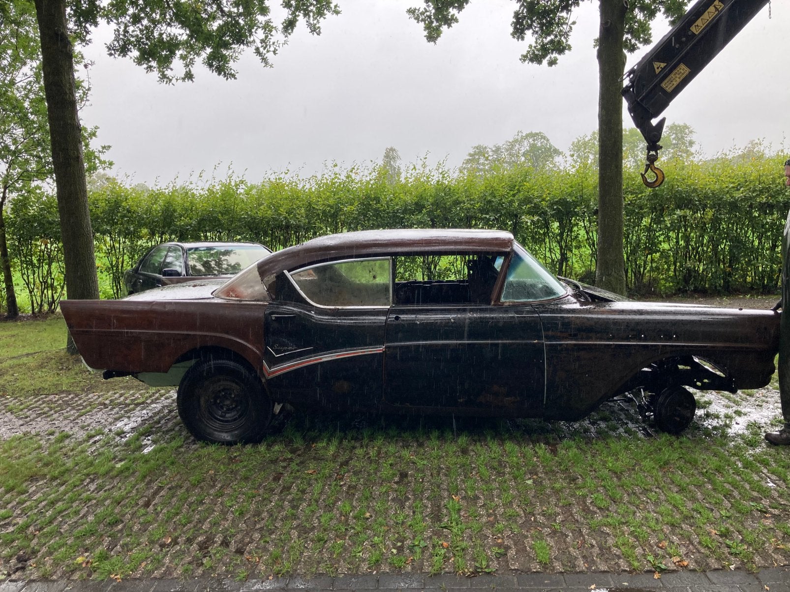 Buick Super 1957 nailhead V8 in onderdelen te koop, Ophalen, Gebruikt, Amerikaanse onderdelen