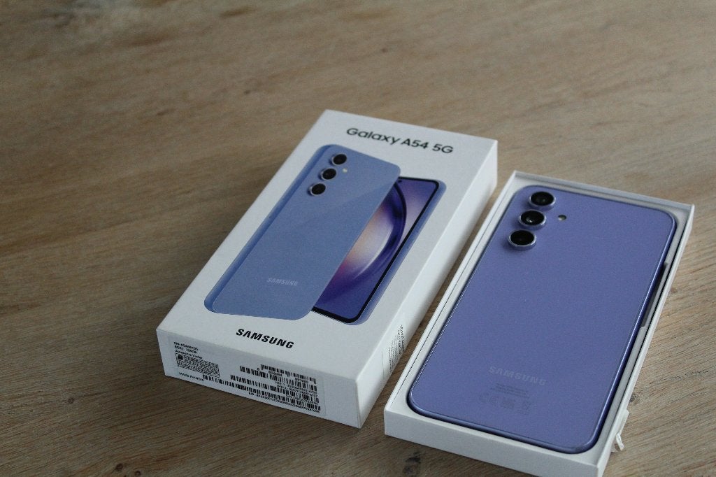 Samsung Galaxy A54 5G - 128GB - Dual Sim - Paars, Samsung, Gebruikt, Paars, Touchscreen