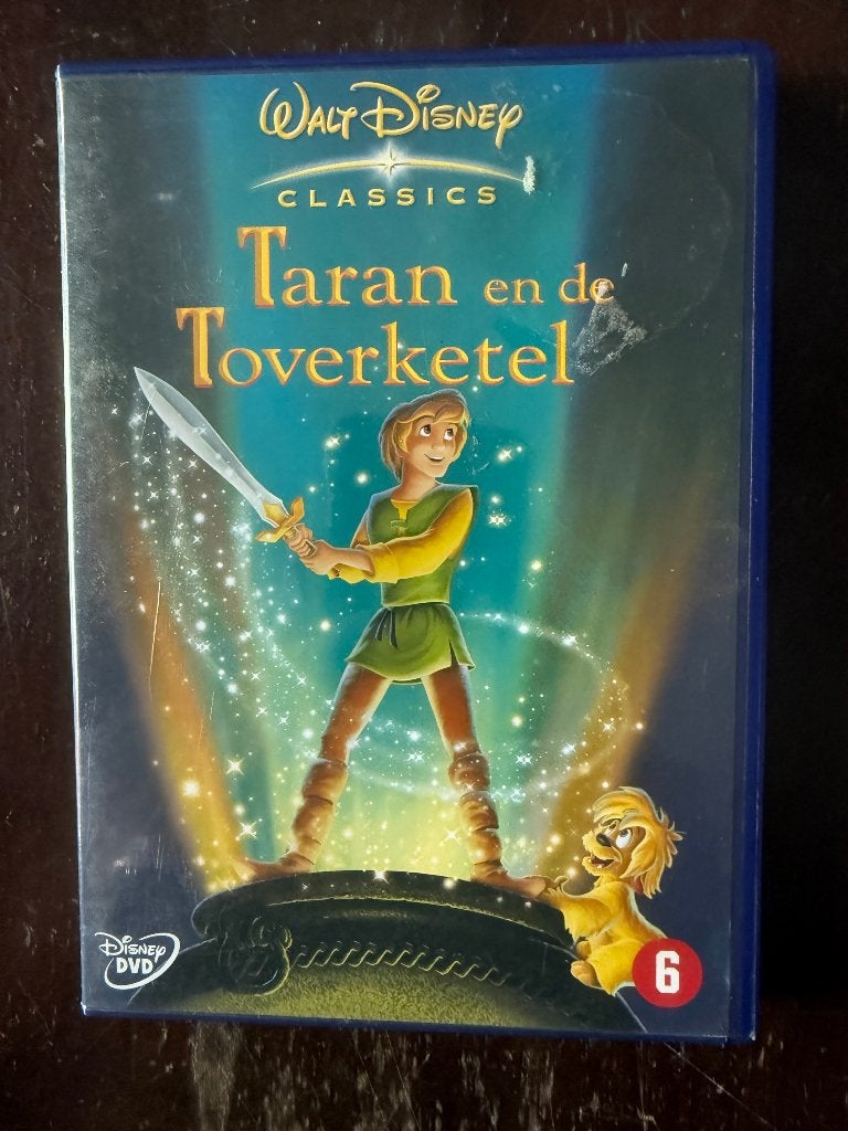 Walt Disney Taran en de Toverketel DVD, Cd's en Dvd's, Dvd's | Tekenfilms en Animatie, Europees, Tekenfilm, Ophalen of Verzenden