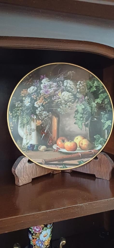 Decoratieve Wandborden met Bloemen en Fruit, Ophalen
