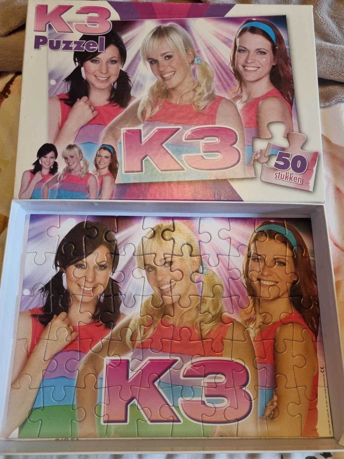 K3 puzzel van de K3 meiden, Ophalen of Verzenden, Meer dan 50 stukjes, Zo goed als nieuw, 6 jaar of ouder