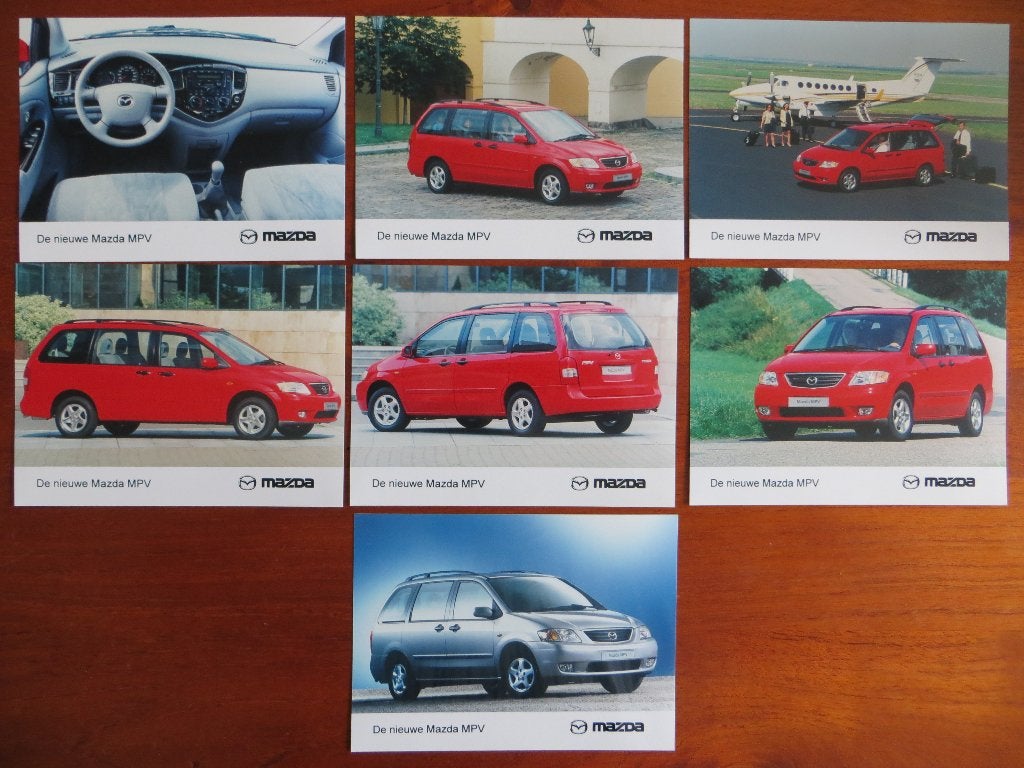 Persfoto s in kleur en zwart-wit Mazda, Boeken, Auto's | Folders en Tijdschriften, Ophalen of Verzenden, Nieuw, Mazda