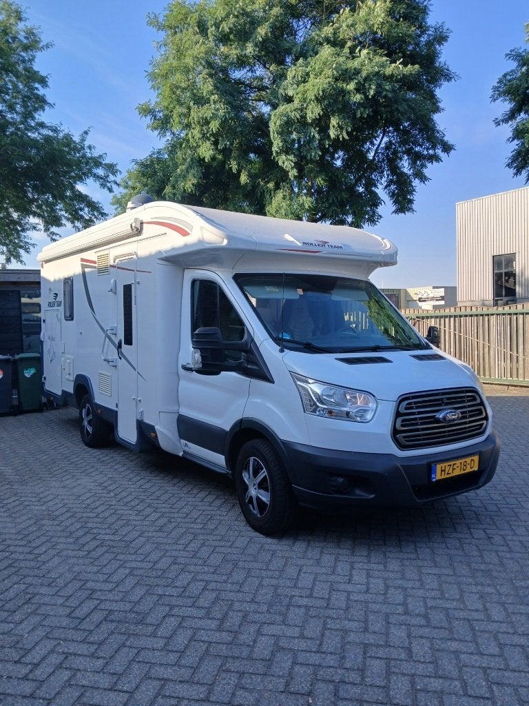 Ford Roller Team Kronos 298P,bj 2016,Off Grid,met trekhaak, Caravans en Kamperen, Campers, Particulier, tot en met 3, Half-integraal