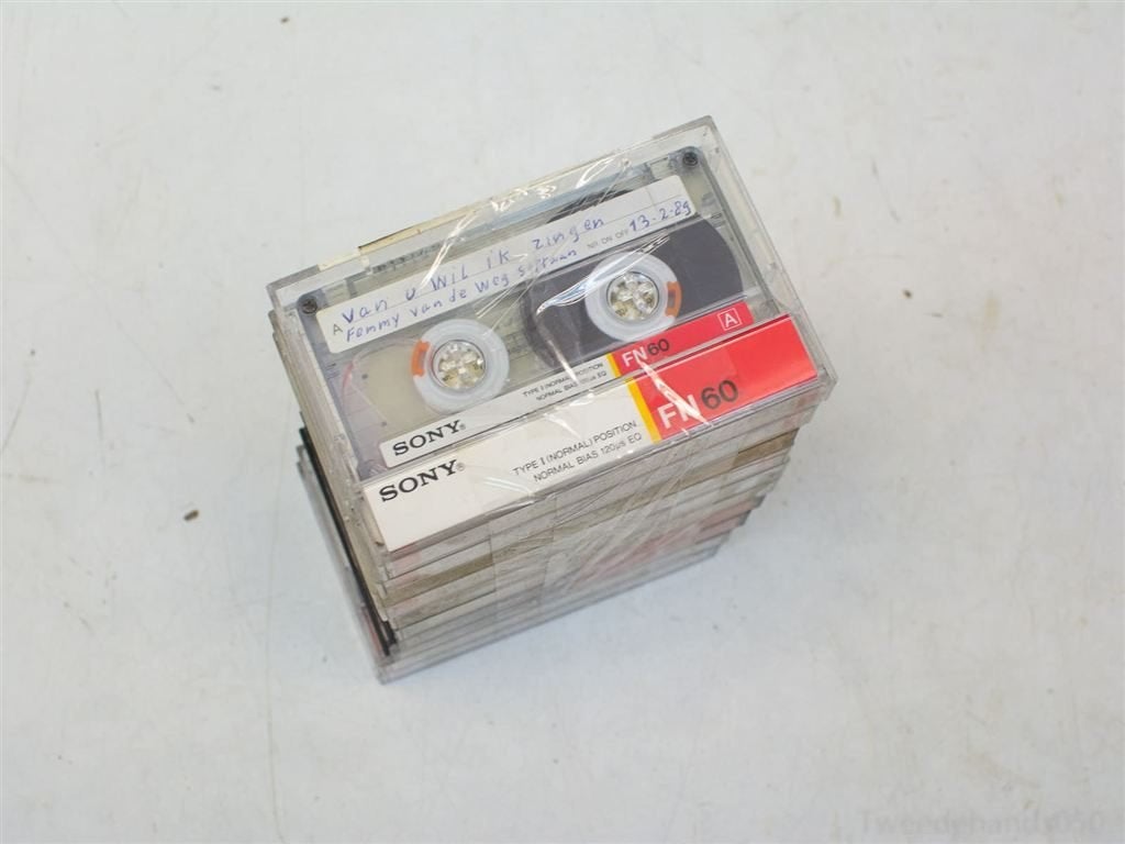 Cassettebandjes Sony 93323, Cd's en Dvd's, Ophalen of Verzenden, Gebruikt, Overige genres, 1 bandje