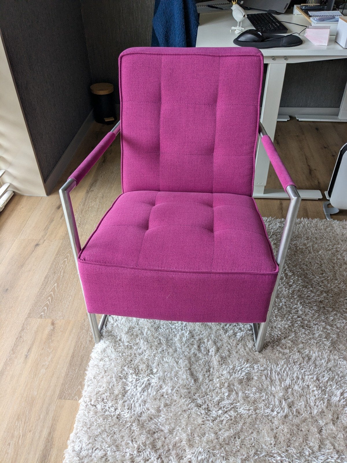 Henders & Hazel Angelica fauteuil, Huis en Inrichting, Fauteuils, Ophalen, 75 tot 100 cm, Zo goed als nieuw, Stof