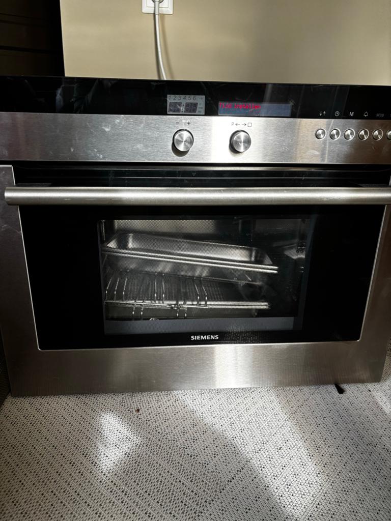 Siemens HLHB26 Inbouw stoomoven, Witgoed en Apparatuur, Ophalen, Hete lucht, Siemens, Inbouw