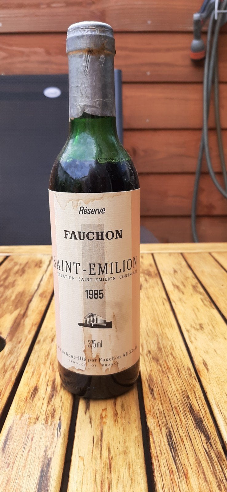 WIJN, FAUCHON, SAINT-EMILION, 1985, Verzamelen, Ophalen, Nieuw, Frankrijk, Rode wijn