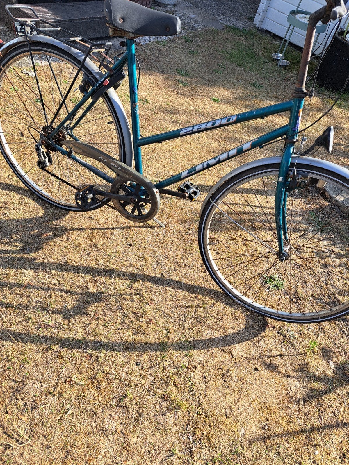 Gebruikte Limit 2800 herenfiets met versnellingen, Fietsen en Brommers, Gebruikt, Velgrem, Versnellingen, 57 tot 61 cm