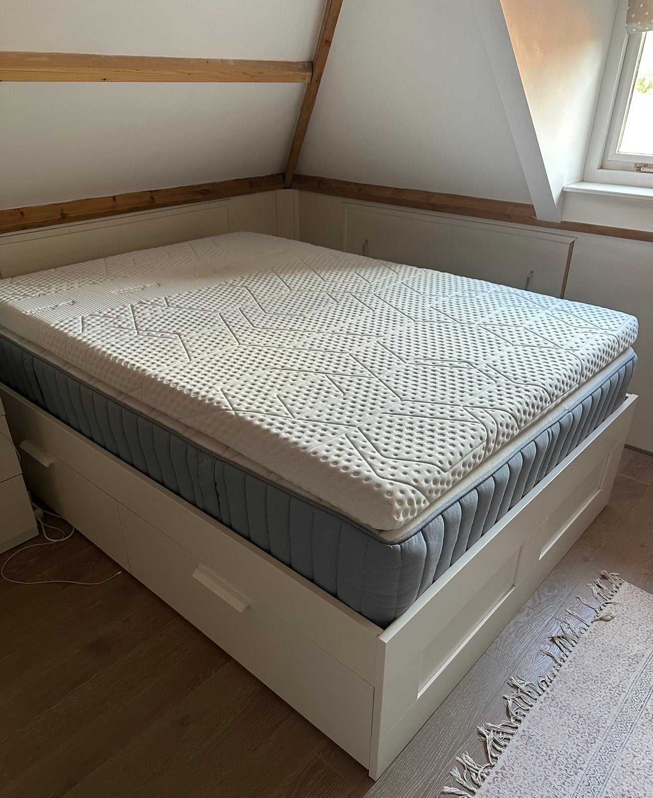 Bed ikea 140x200, Huis en Inrichting, Ophalen, Zo goed als nieuw, Tweepersoons, 140 cm