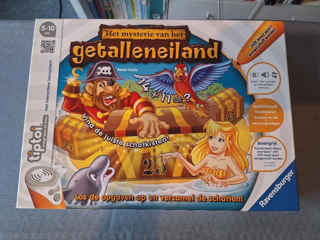Tiptoi- Mysterie van getalleneiland, Ophalen, Zo goed als nieuw, Rekenen