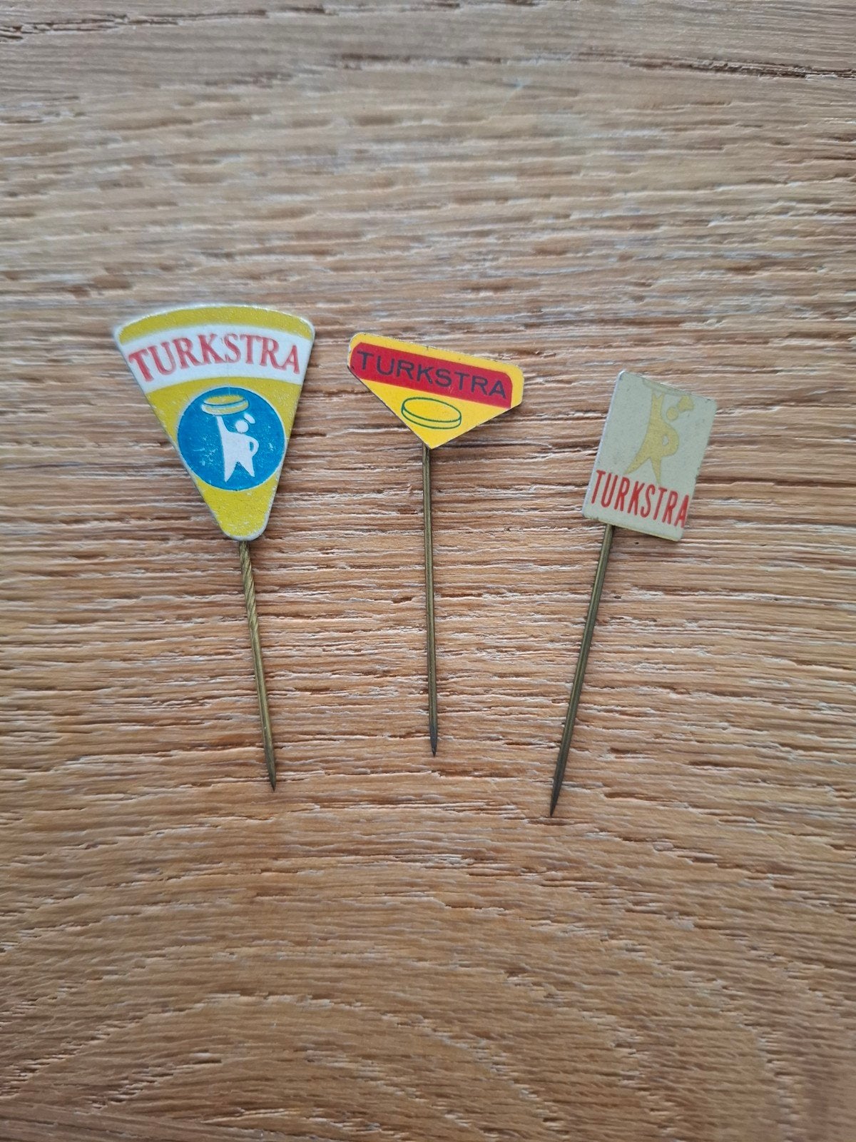 Vintage speldjes pins prikkers Turkstra jaren '60, Verzamelen, Ophalen of Verzenden