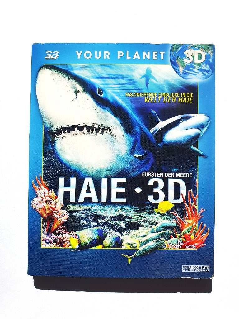 Haai 3D, Ophalen of Verzenden, Zo goed als nieuw, 3D Blu-ray