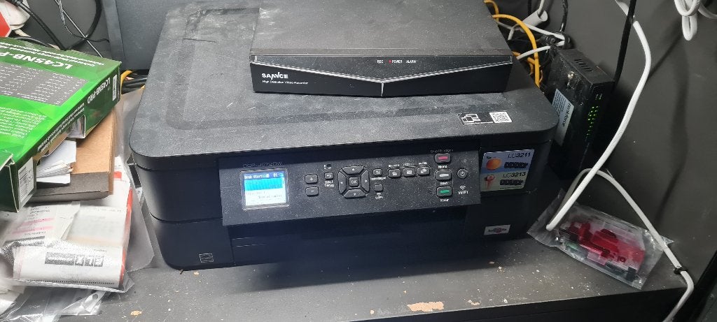 Printer brother DCP-J572DW, Inkjetprinter, All-in-one, Zo goed als nieuw, Brothers