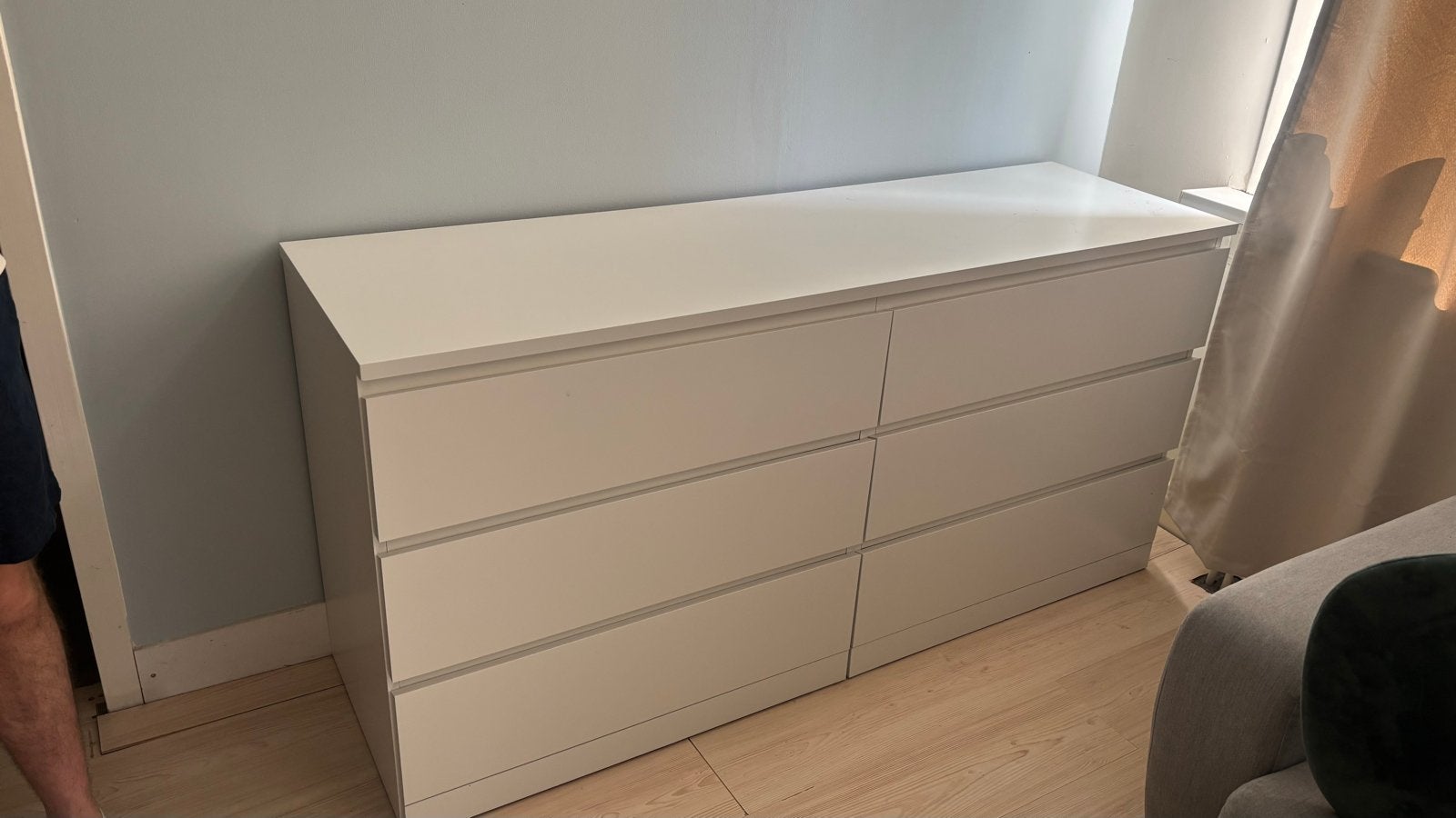 IKEA Malm ladekast wit - morgen ophalen!, Ophalen, Gebruikt, 100 tot 150 cm, 5 laden of meer