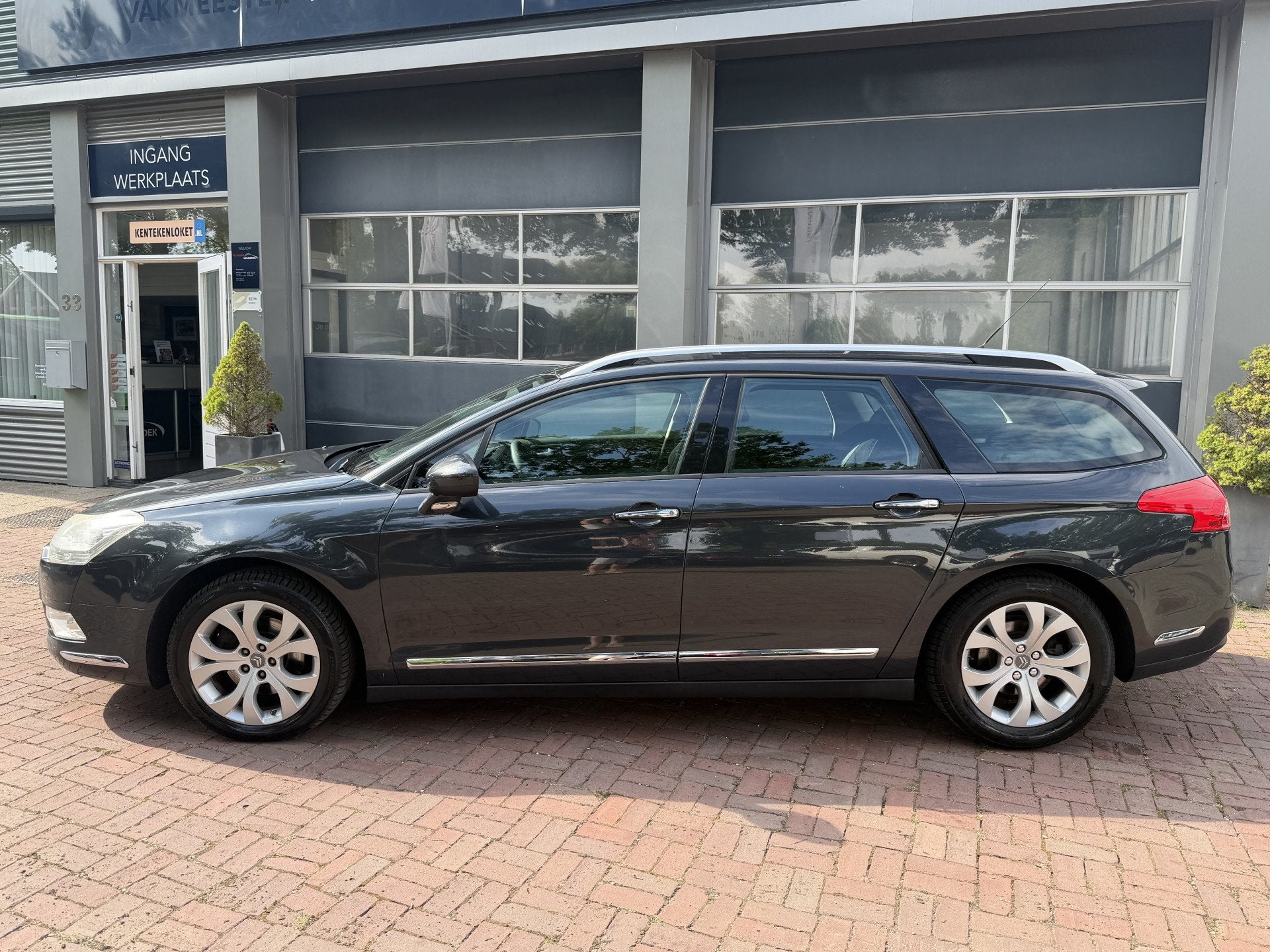 Citroën C5 Tourer 1.6 THP Comfort Bj 2010 Apk 12-2026 Leuk, Auto's, Citroën, Stof, Gebruikt, Origineel Nederlands, Grijs