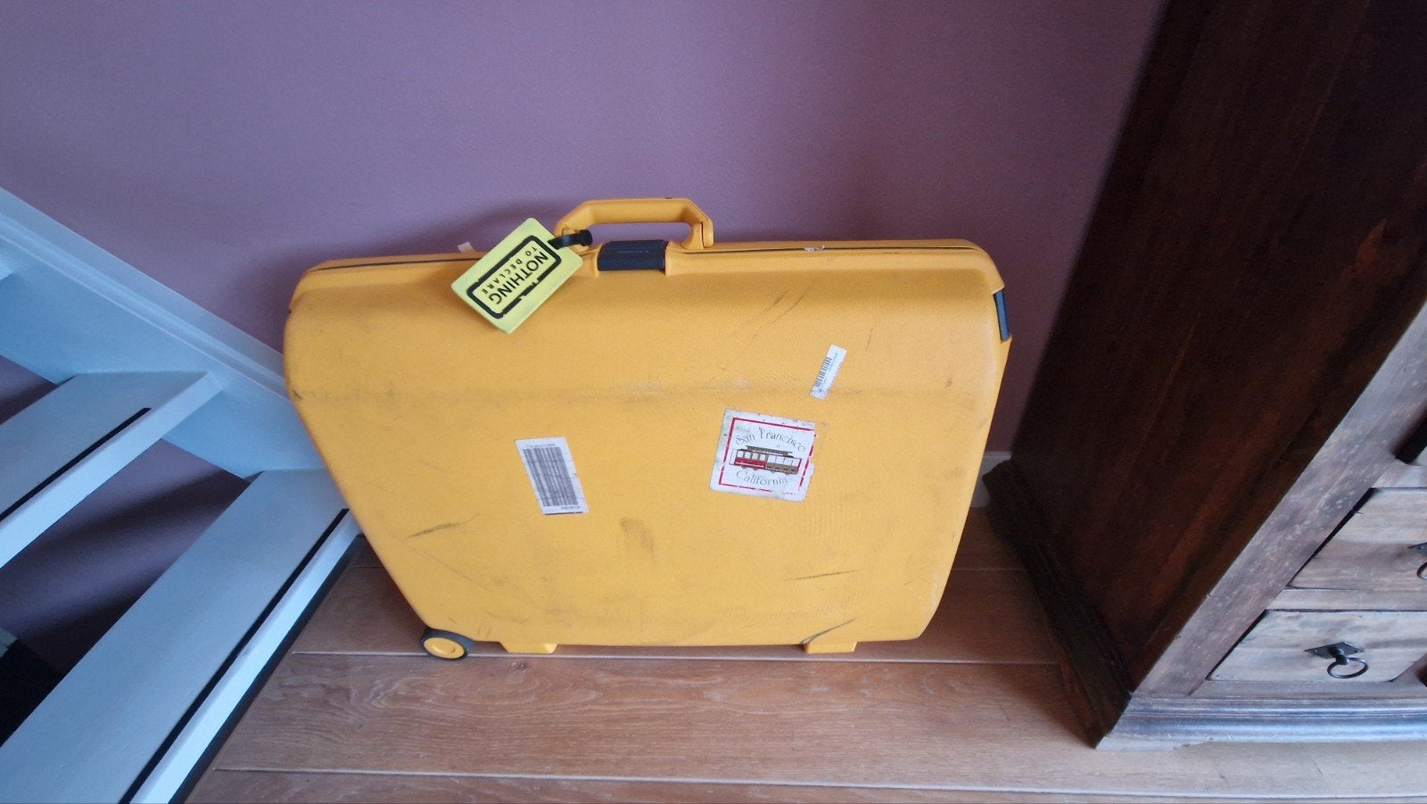 samsonite koffer, Sieraden, Tassen en Uiterlijk, Ophalen, Gebruikt, Hard kunststof, Slot