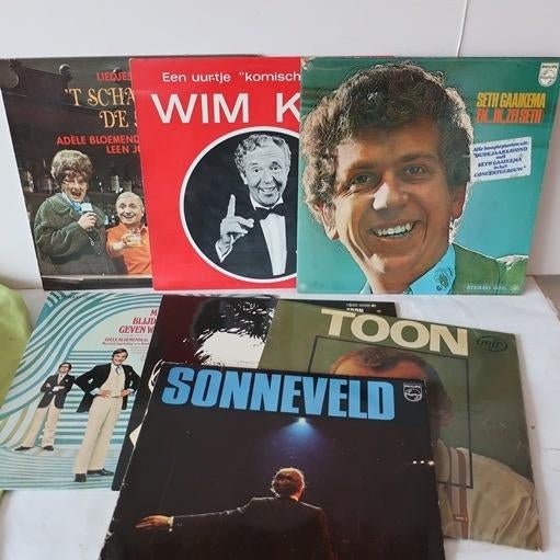 Sonneveld Toon Wim Kan Seth Gaaikema vinyl plaat SET PRIJS, Ophalen of Verzenden, Gebruikt, 12 inch, Overige genres