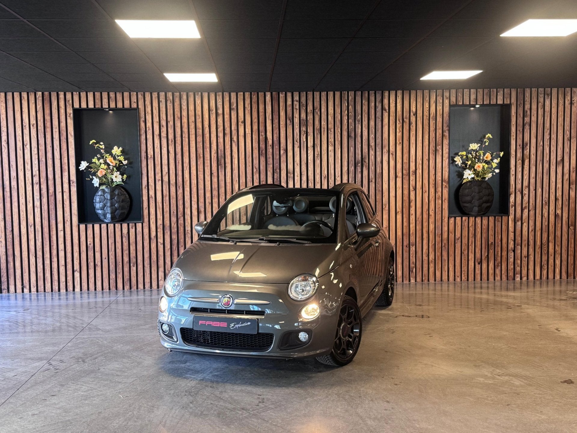 Fiat 500 C 0.9 TwinAir Turbo 500S / Abarth Look / NAP / Airc, Auto's, Fiat, Gebruikt, Euro 6, Cabriolet, Leder en Stof