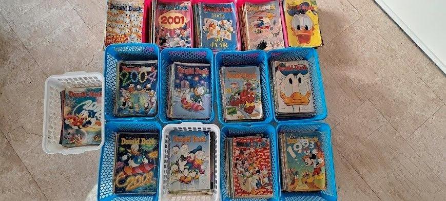 10x Donald Duck complete jaargangen 4x incomplete jaargangen, Complete serie of reeks, Ophalen of Verzenden, Gelezen, Donald Duck
