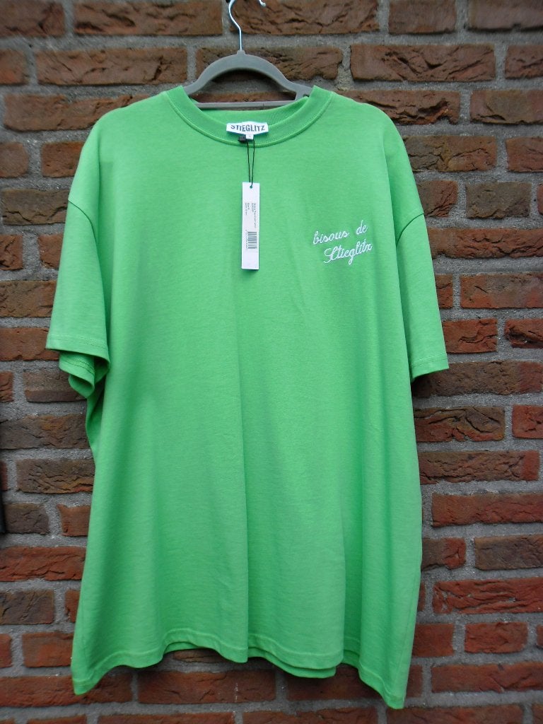 Stieglitz nieuw gaaf shirt oversized maat M gave backprint, Maat 38/40 (M), Meerkleurig, Nieuw, Stieglitz