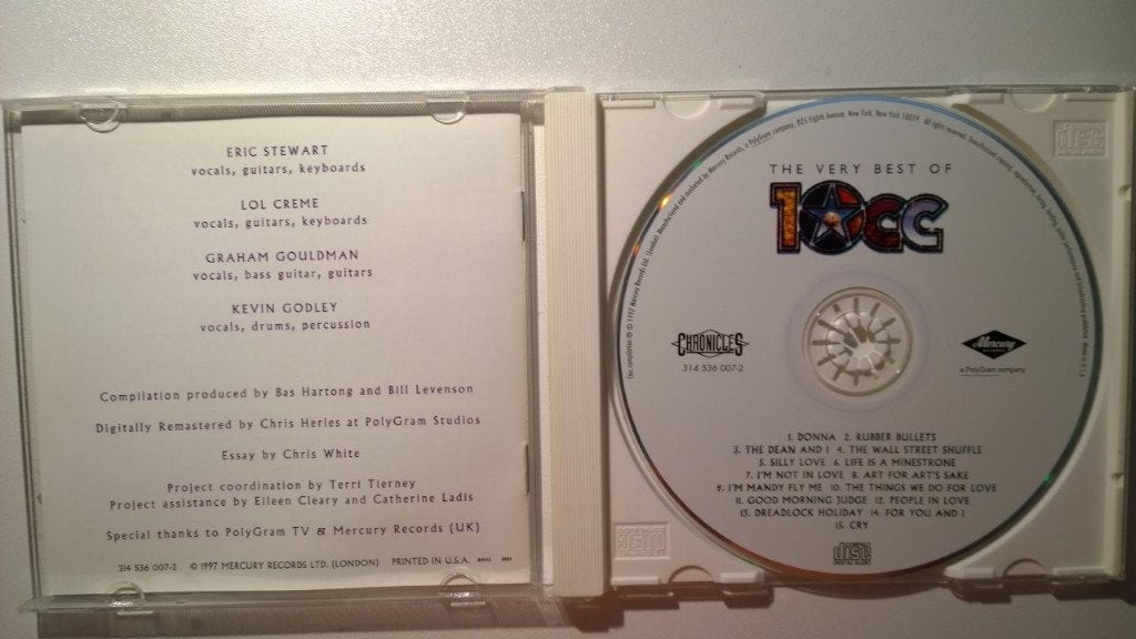 10CC - The Very Best Of 10CC, Ophalen of Verzenden, Zo goed als nieuw, Poprock, Album