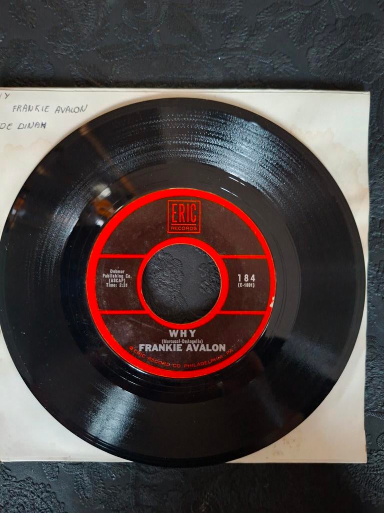 Frankie Avalon - Why, Ophalen of Verzenden, Gebruikt, Pop
