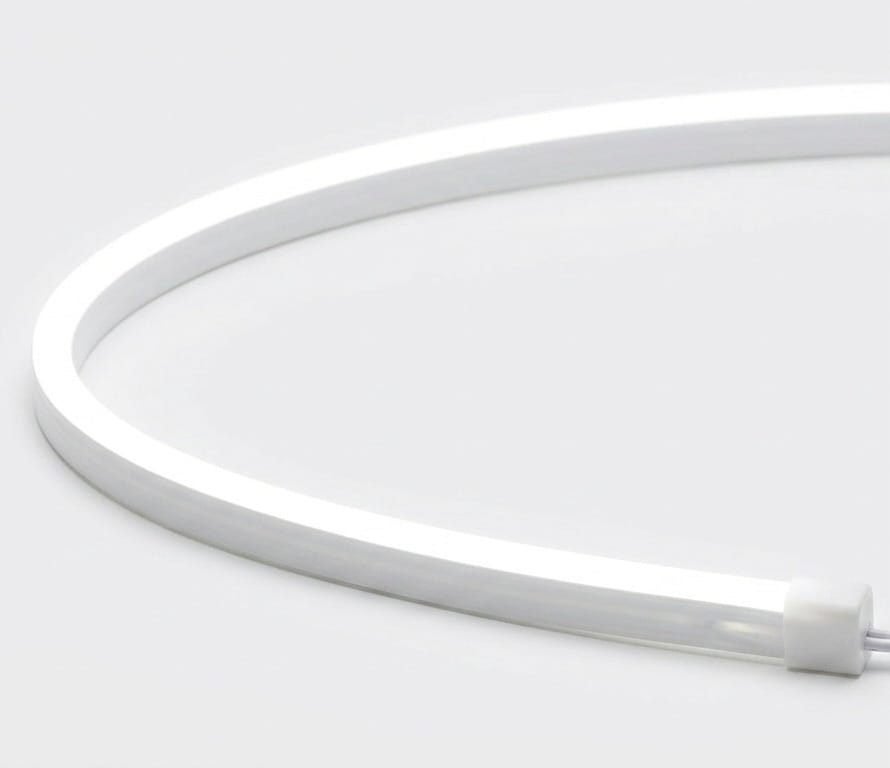 Nieuw - Neon Flex Wit 5m LED Strip 120 LEDs/m, Ophalen of Verzenden, Nieuw, Witte Neon Flex