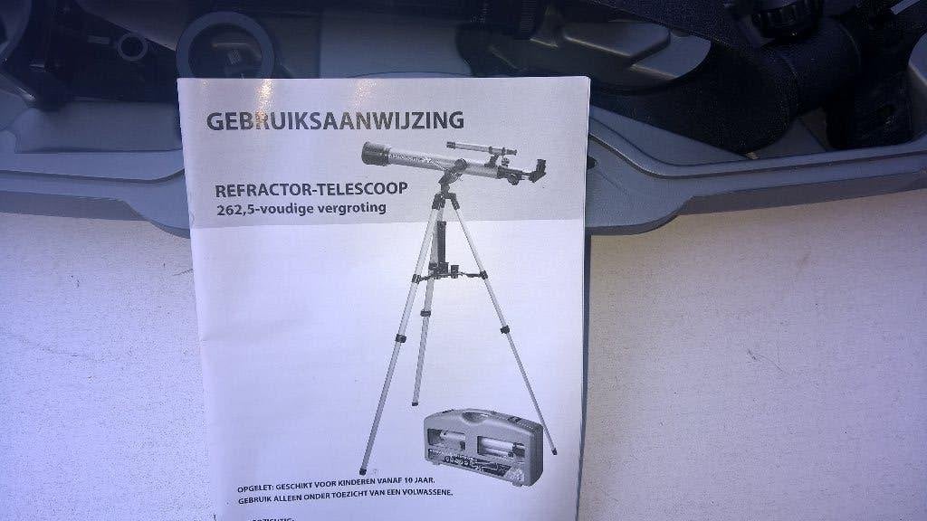 TE koop aangeboden mooi REFACTOR- TELESCOOP .262,5., Audio, Tv en Foto, Optische apparatuur | Telescopen, Ophalen of Verzenden