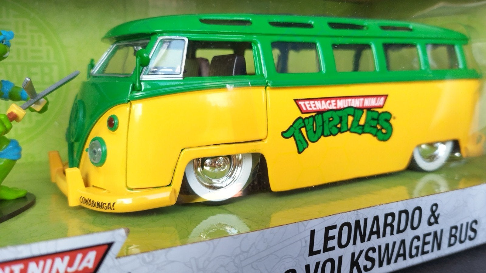 Volkswagen T1 Teenage Mutant Ninja Turtles 1:24 Jada Pol, Auto, Verzenden, Nieuw, M