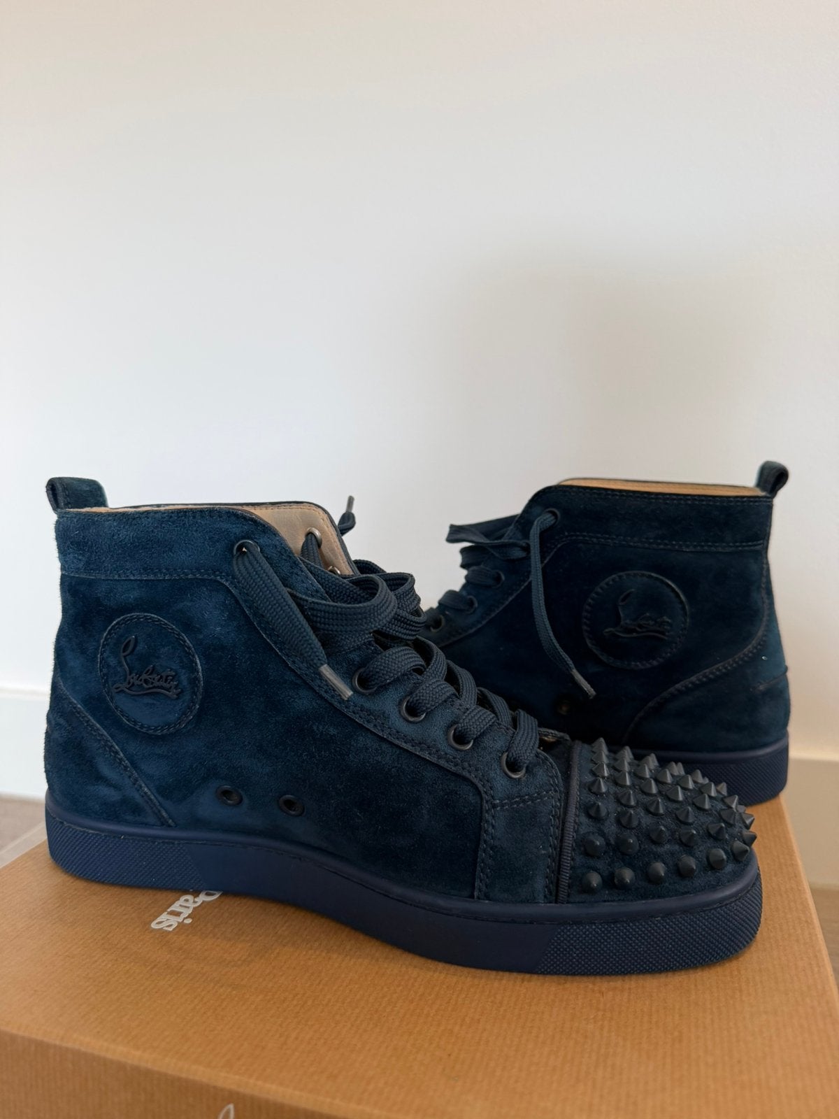 Christian Louboutin hoge sneakers maat 39,5 – origineel, Overige kleuren, Ophalen of Verzenden, Sneakers of Gympen, Zo goed als nieuw
