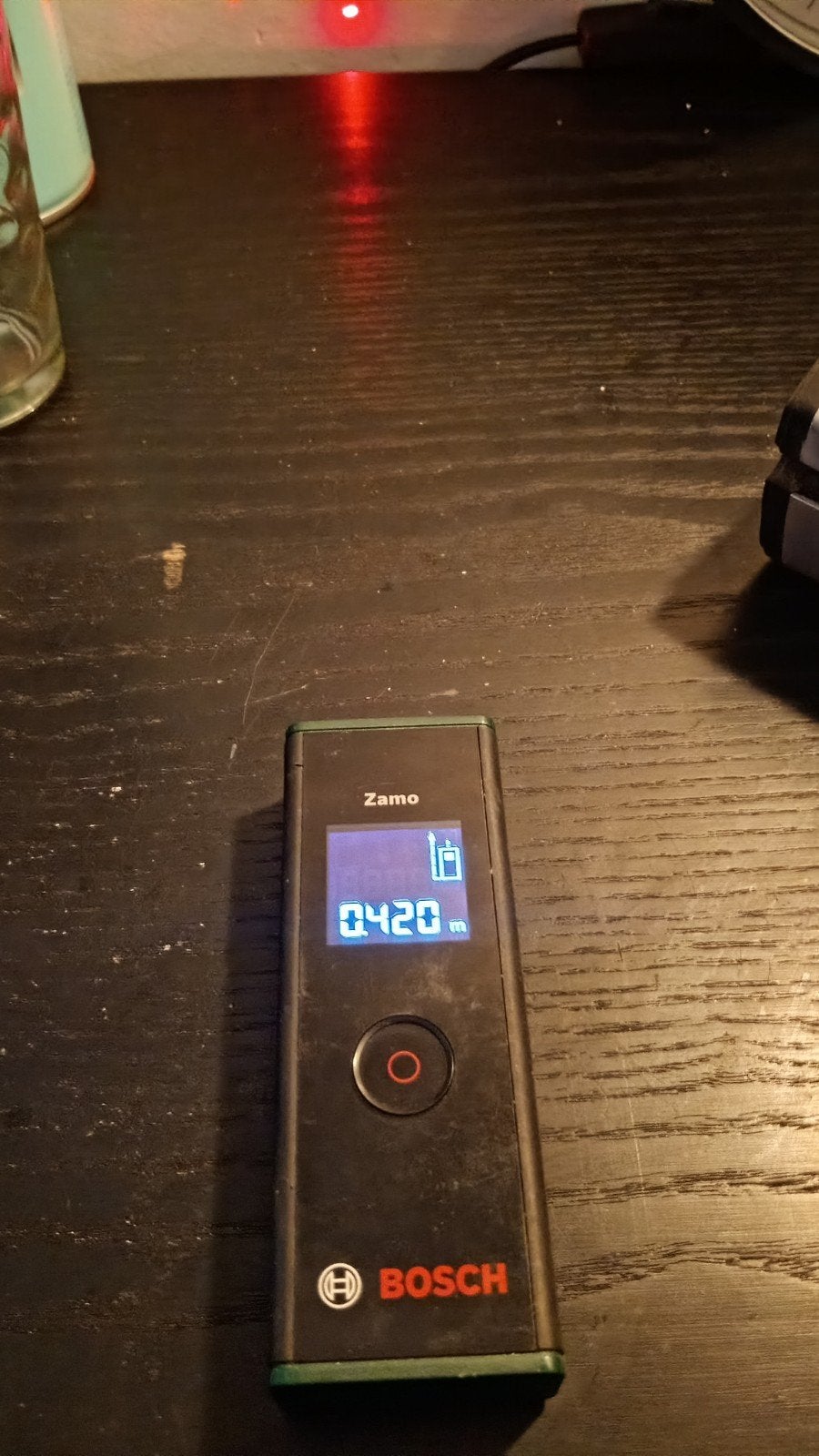 Bosch Zamo laserafstandsmeter - Nauwkeurig en Compact, Ophalen of Verzenden, Gebruikt, Afstand