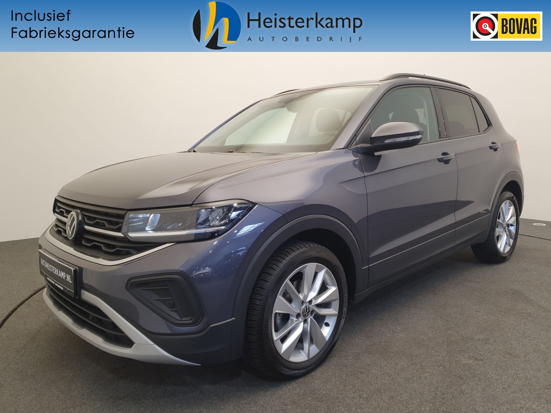 Volkswagen T-Cross 1.0 TSI 115pk DSG/AUT Life Edition Camera, Auto's, Gebruikt, Zwart, 116 pk, Bedrijf