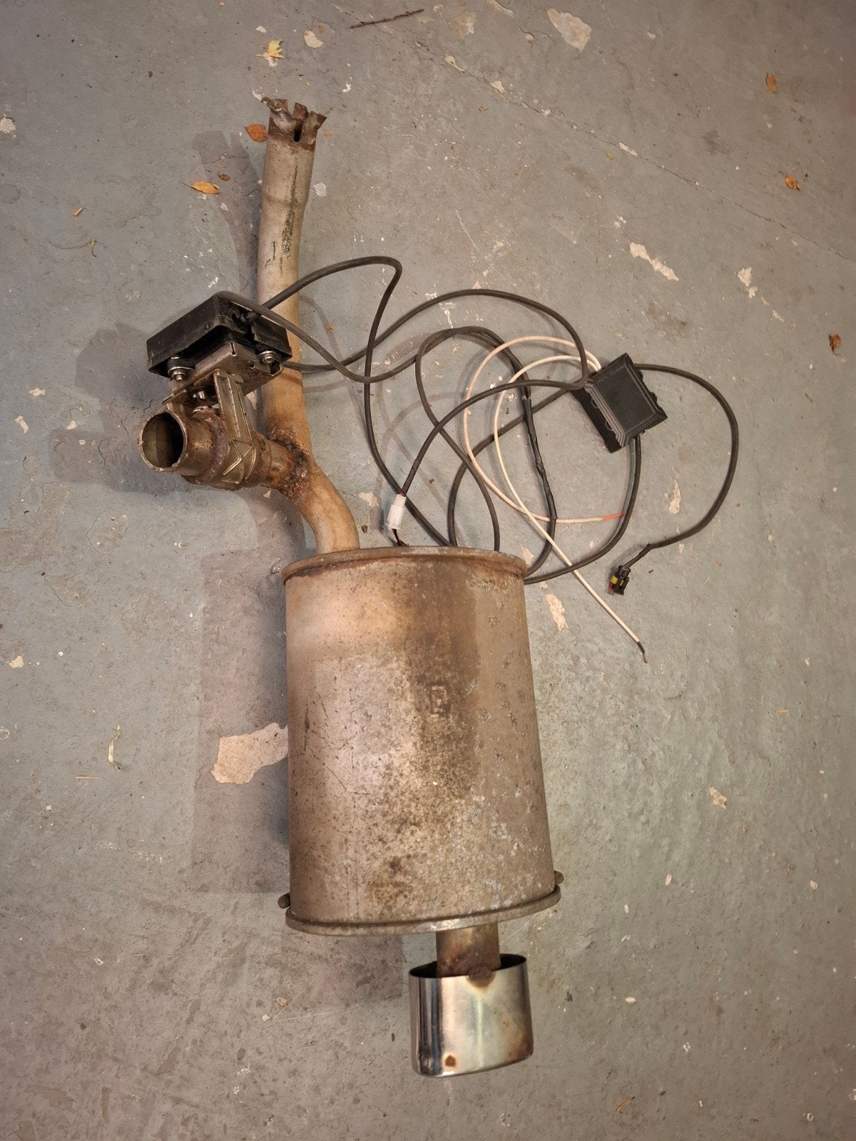 Fiat 500 Sportuitlaat met bypass en klep regeling., Ophalen of Verzenden, Gebruikt, Fiat