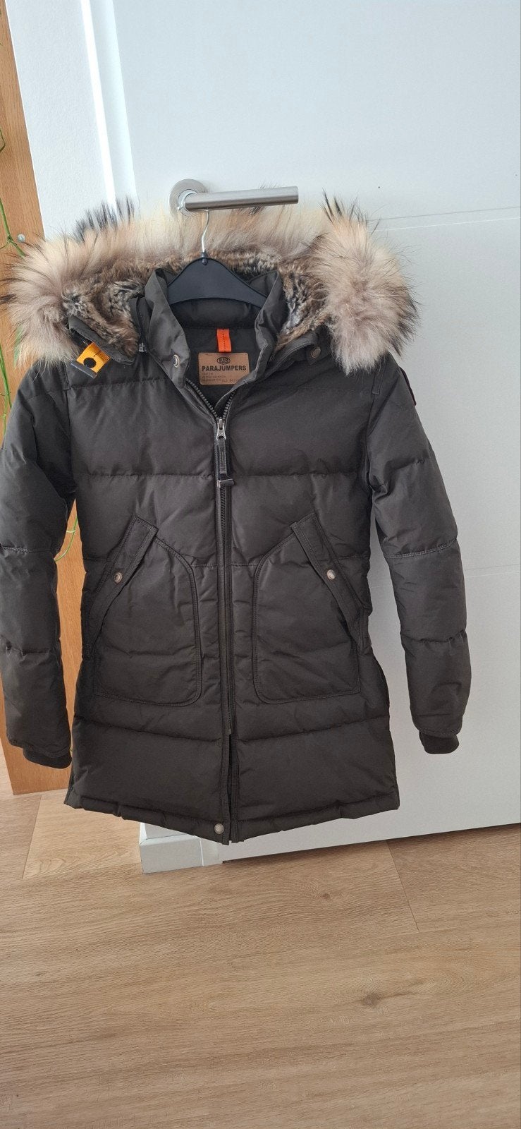Winterjas/ Parajumpers / Maat Young Small / groen, Ophalen of Verzenden, Gebruikt, Maat 158