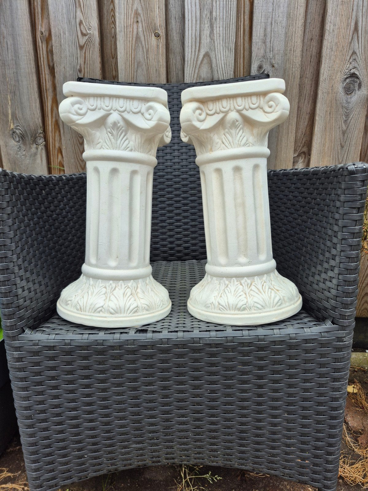 Plantenzuiltjes(2x setje) en 1 setje voor aan de muur, Huis en Inrichting, Woonaccessoires | Zuilen en Pilaren, Ophalen, Gebruikt