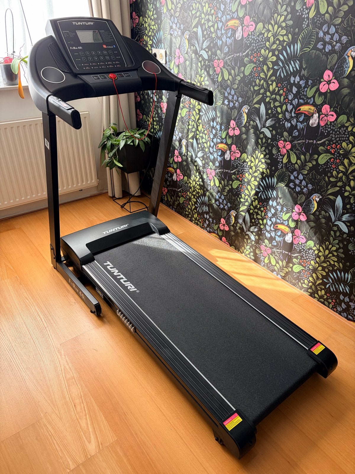 Tunturi FitRun 40i Loopband - Zo goed als nieuw, Sport en Fitness, Ophalen, Zo goed als nieuw, Metaal, Loopband