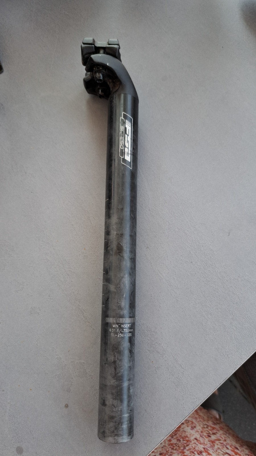 lichtgewicht aluminium zadelpen voor racefiets, Gebruikt, FSA, Overige typen, Ophalen of Verzenden