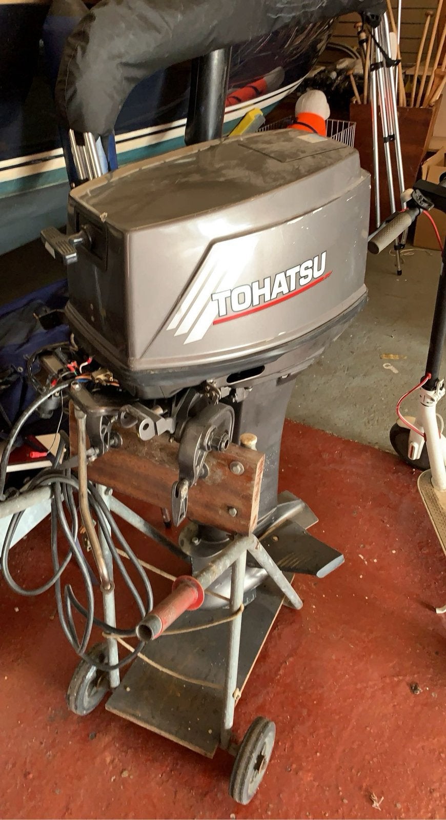 Tohatsu 25 pk 2T langstaart, Ophalen of Verzenden, Zo goed als nieuw