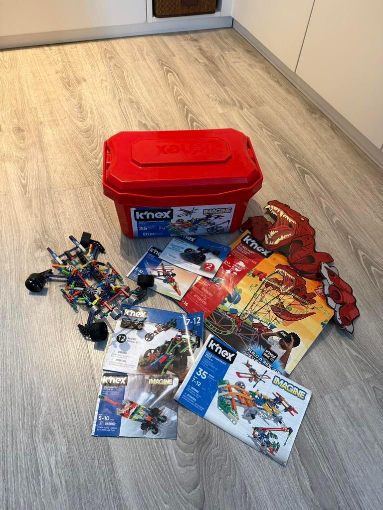Knex - startpakket en zes andere pakketjes, Ophalen of Verzenden, Zo goed als nieuw, K'nex