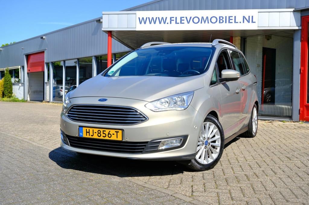 Ford Grand C-Max 1.5 Titanium Aut. Leder|Navi|Clima|LMV|Crui, Auto's, Ford, 15 km/l, Euro 6, 150 pk, Bedrijf