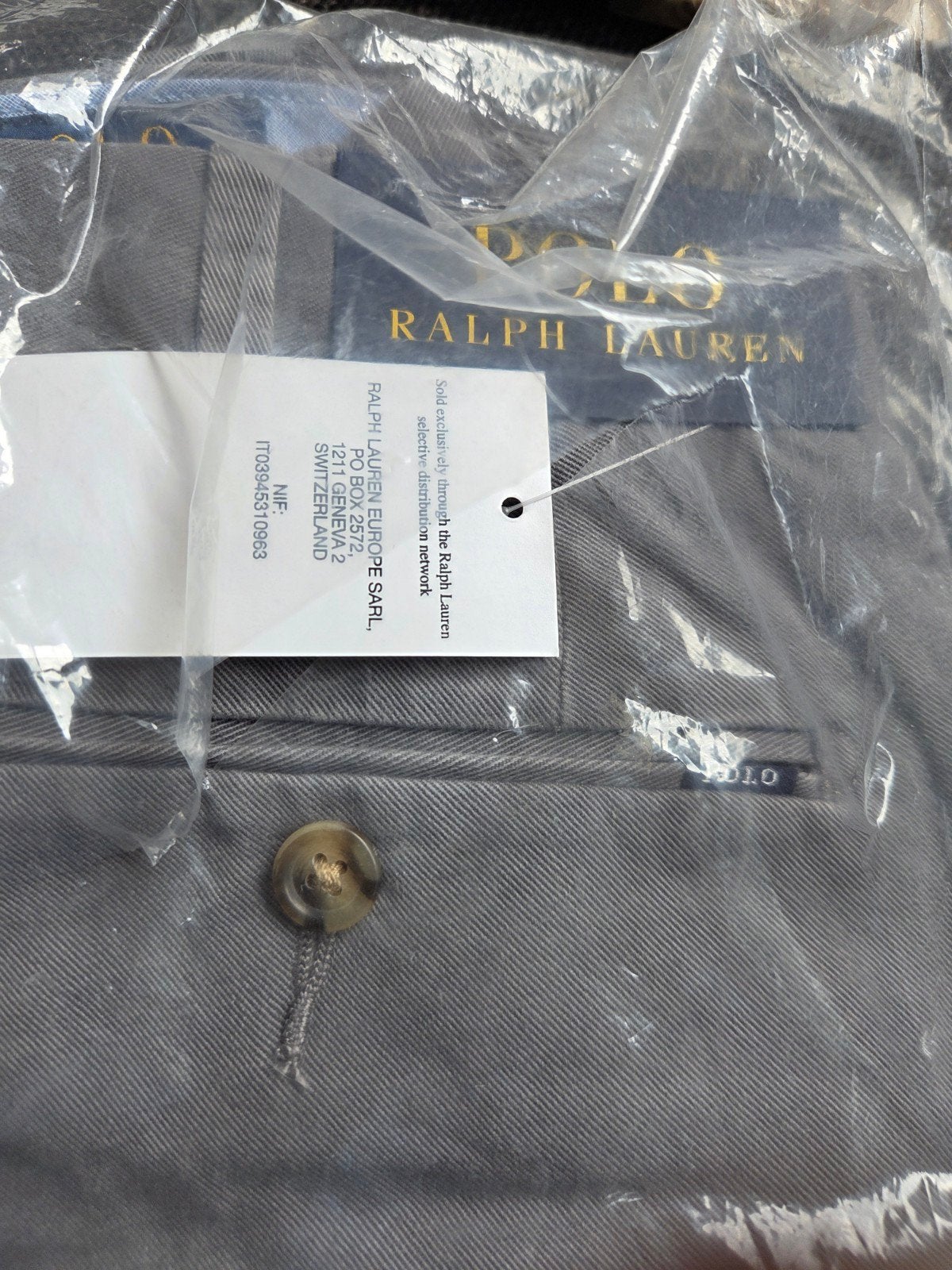 Nieuwe Polo Ralph Lauren Slim Fit Chino Broek Grijs, Ophalen of Verzenden